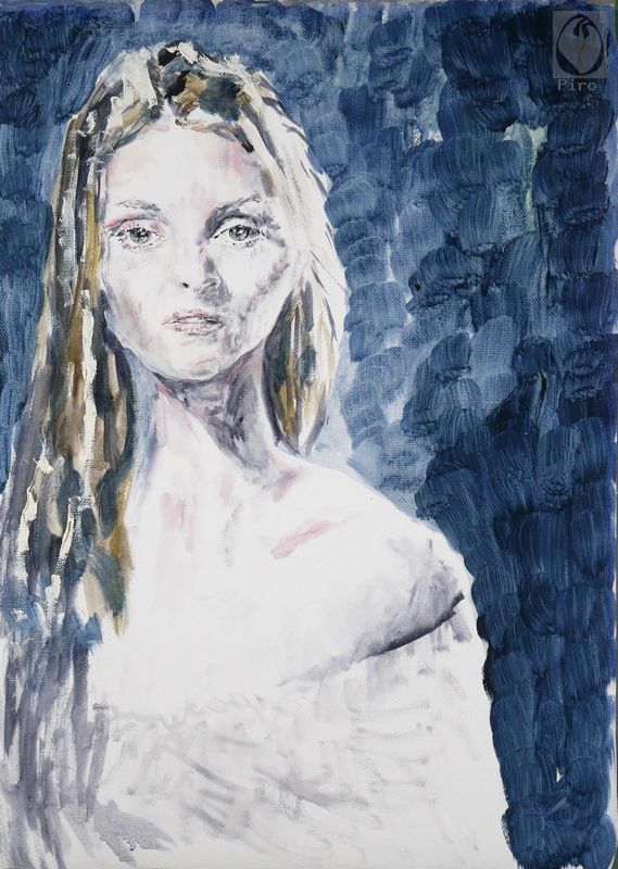 oil on canvas - olio su tela di Piro